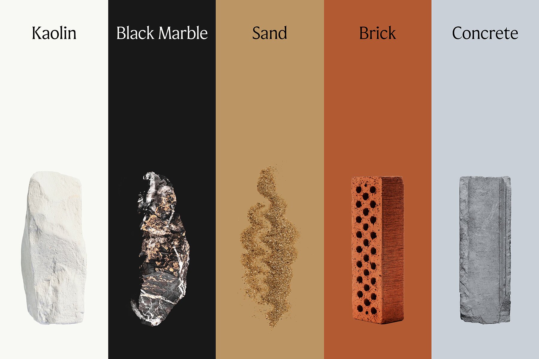 Divo Ceramica brand identity — refined color palette inspired by Italian marble and luxury materials