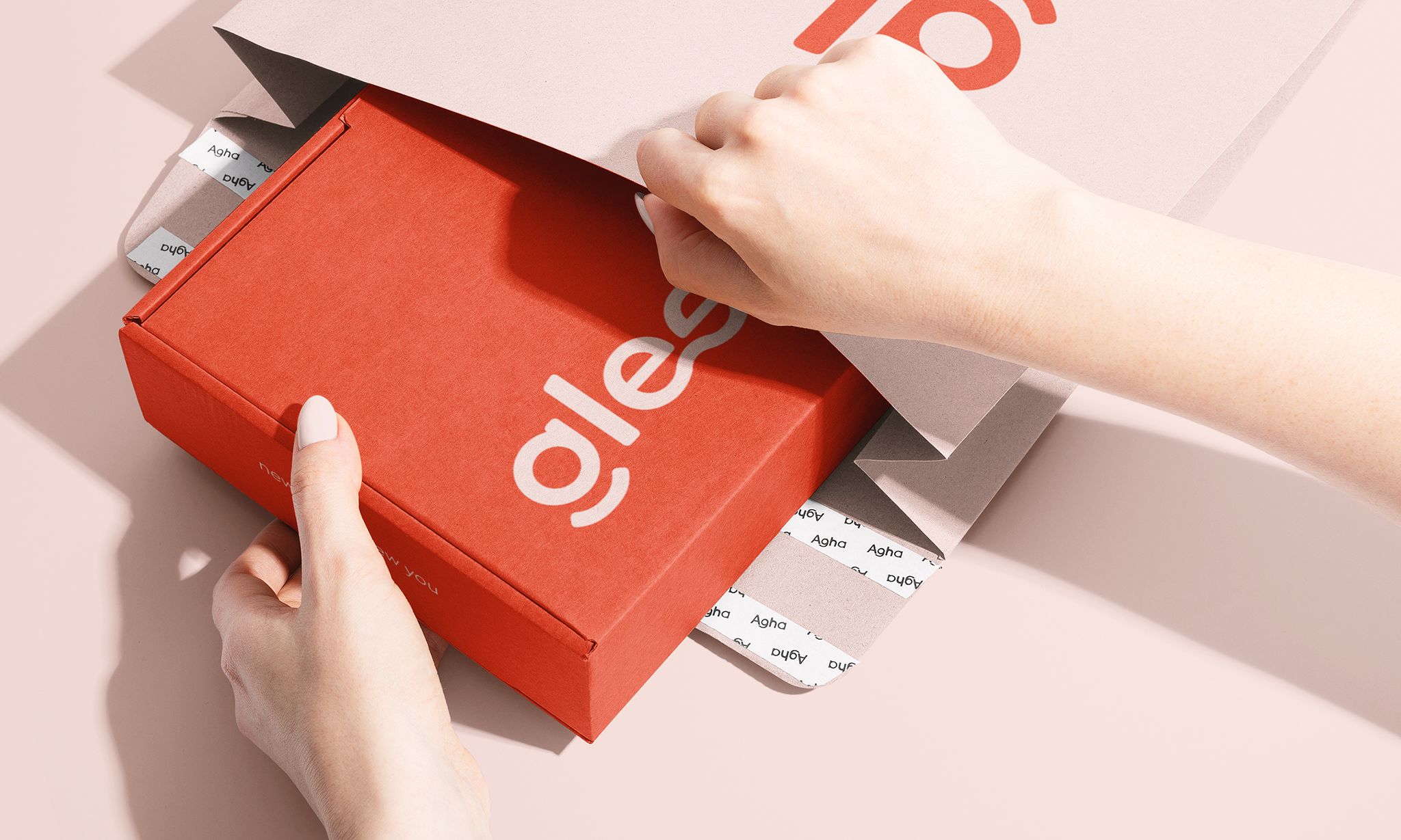 Glee brand identity by Ahmed Yossry