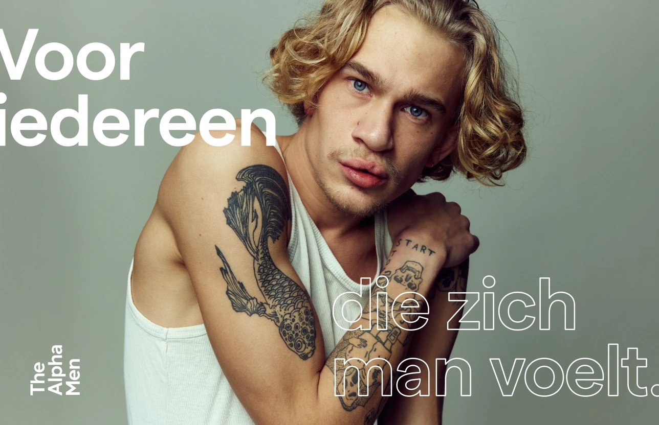 The Alpha Men brand identity overview by Clever Lemons