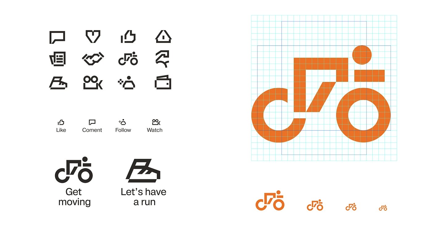 Splinker ID sports branding identity design