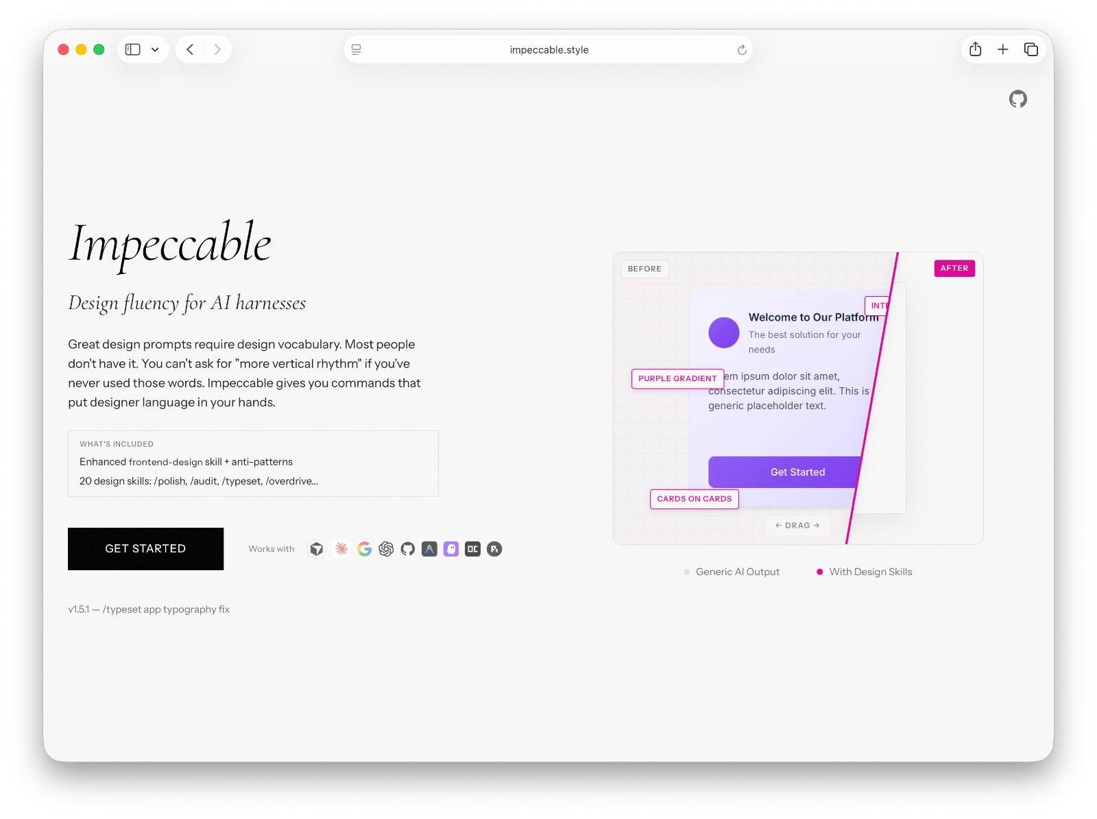 Impeccable: The Open-Source AI Design Skill for Better UI