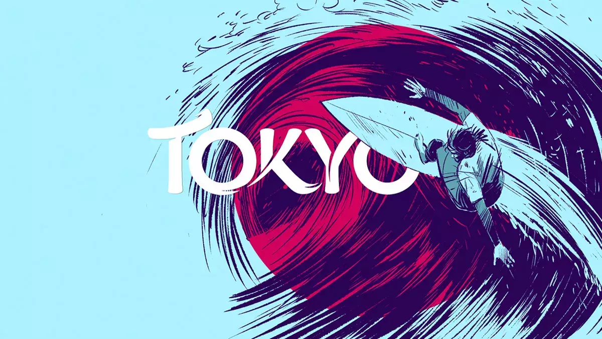 Beautiful NBC Olympics Tokyo 2020 Branding by MOCEAN​​​​​​​