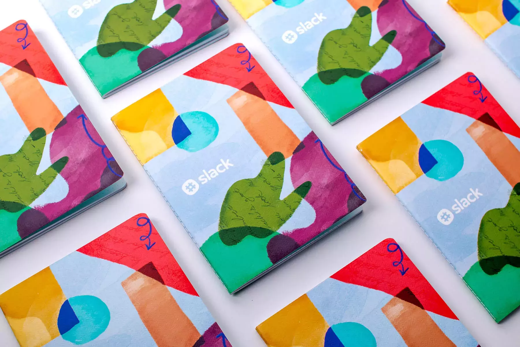 A selection of Slack Brand Design Projects