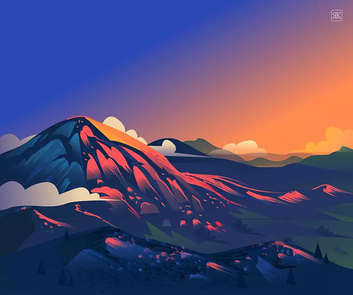 Illustration Series: The Road Trip by Ranganath Krishnamani