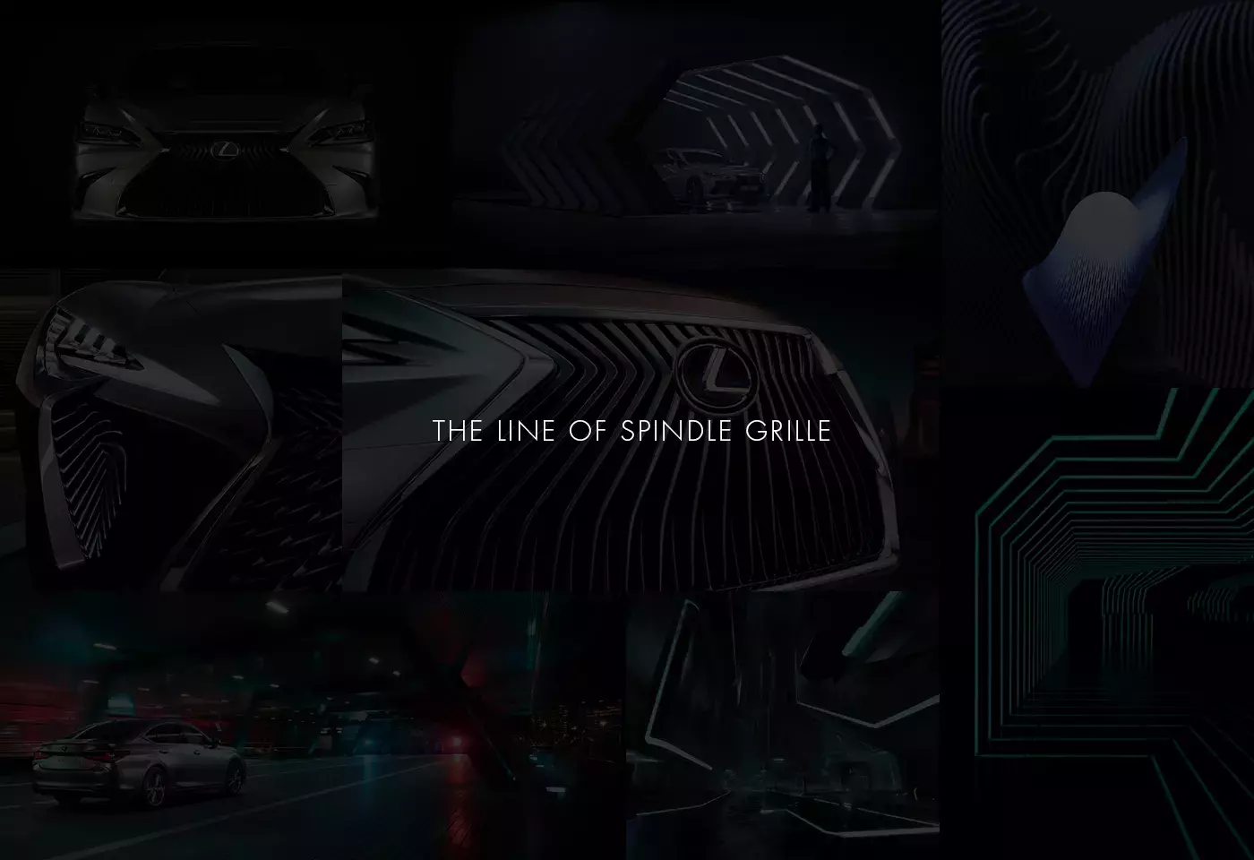 Concept Design for Lexus ES300H Car UI