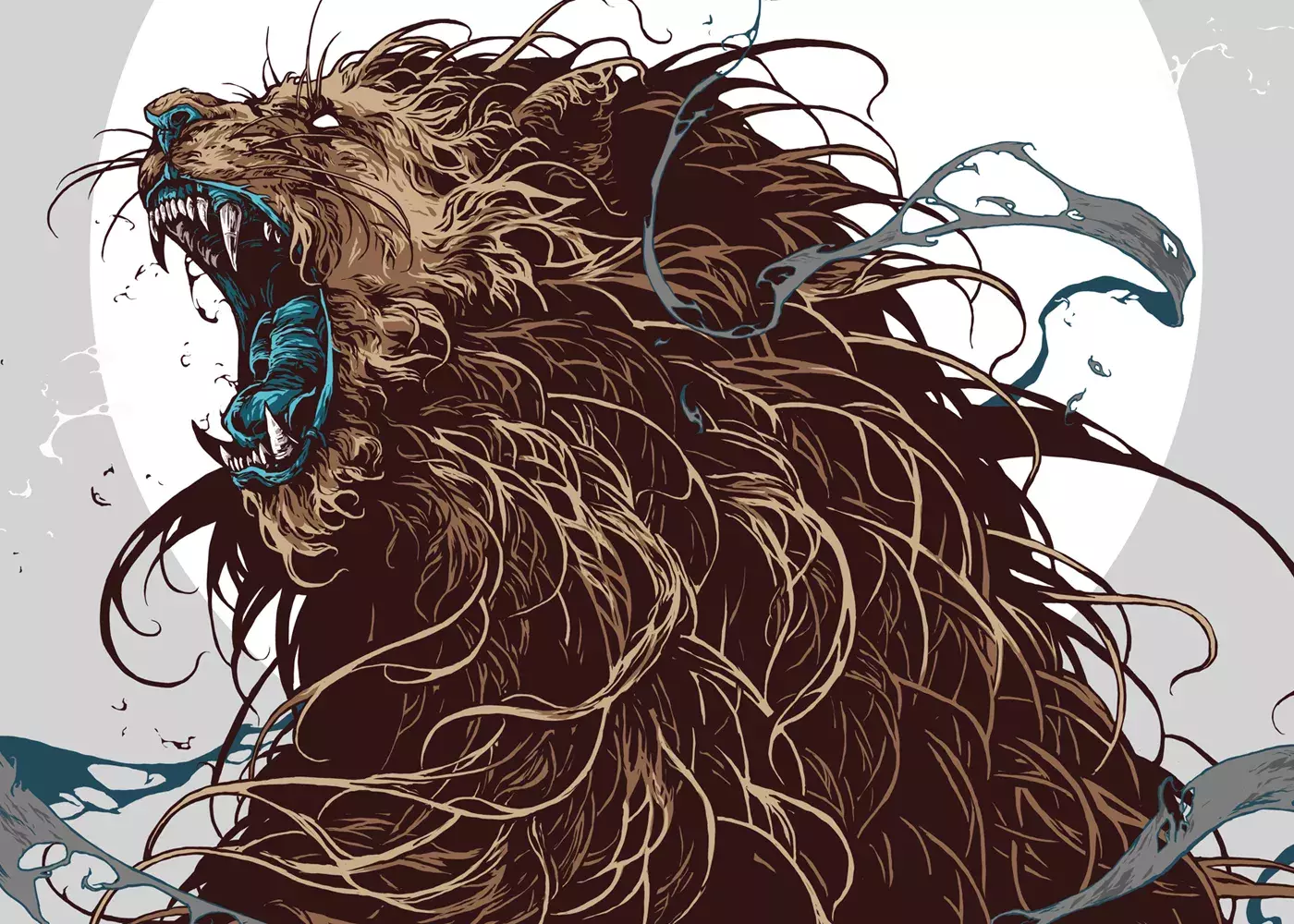 Graphic Design: Wild Creatures by Ivan Belikov