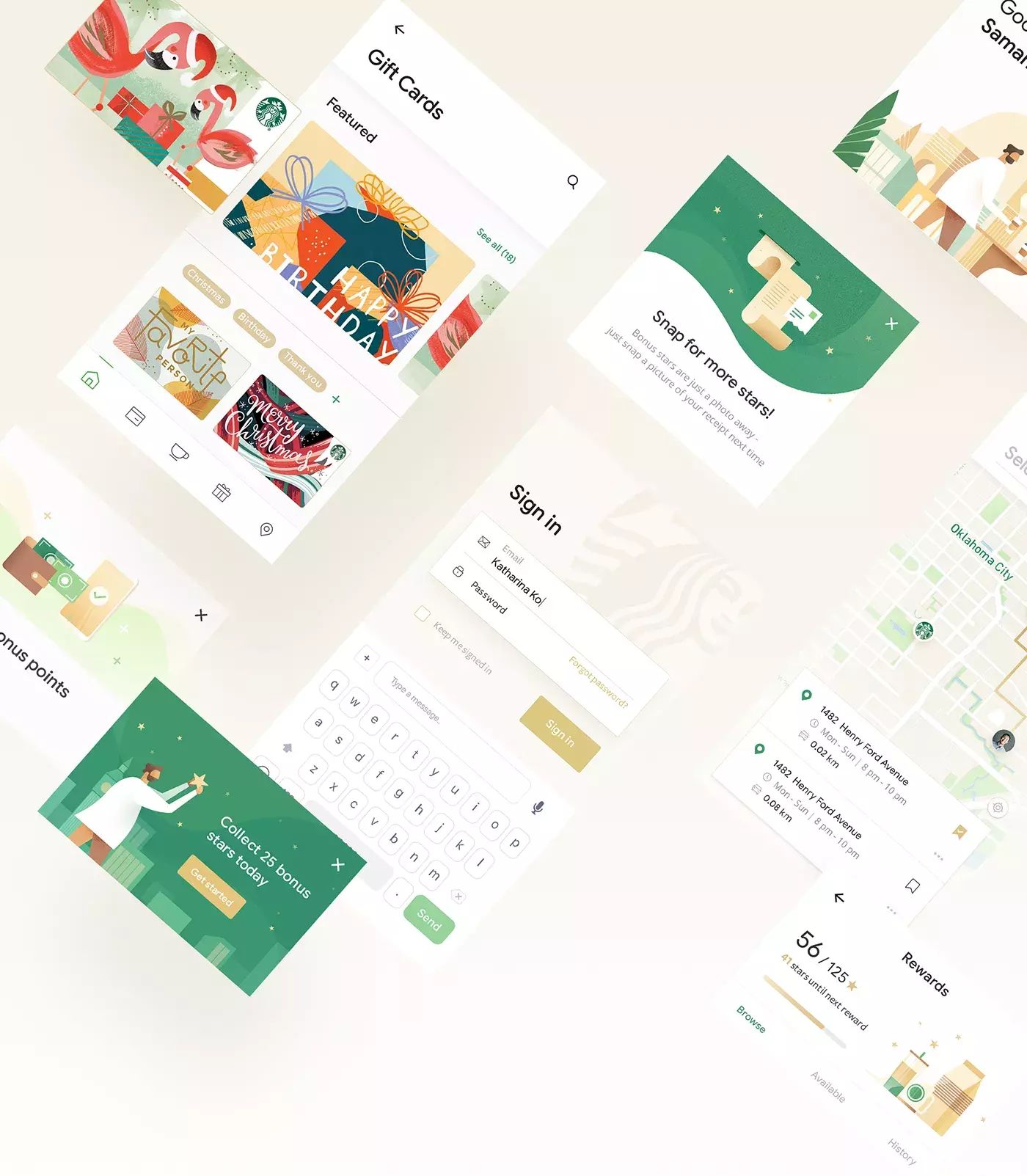 UI/UX Redesign Concept: Starbucks Mobile App