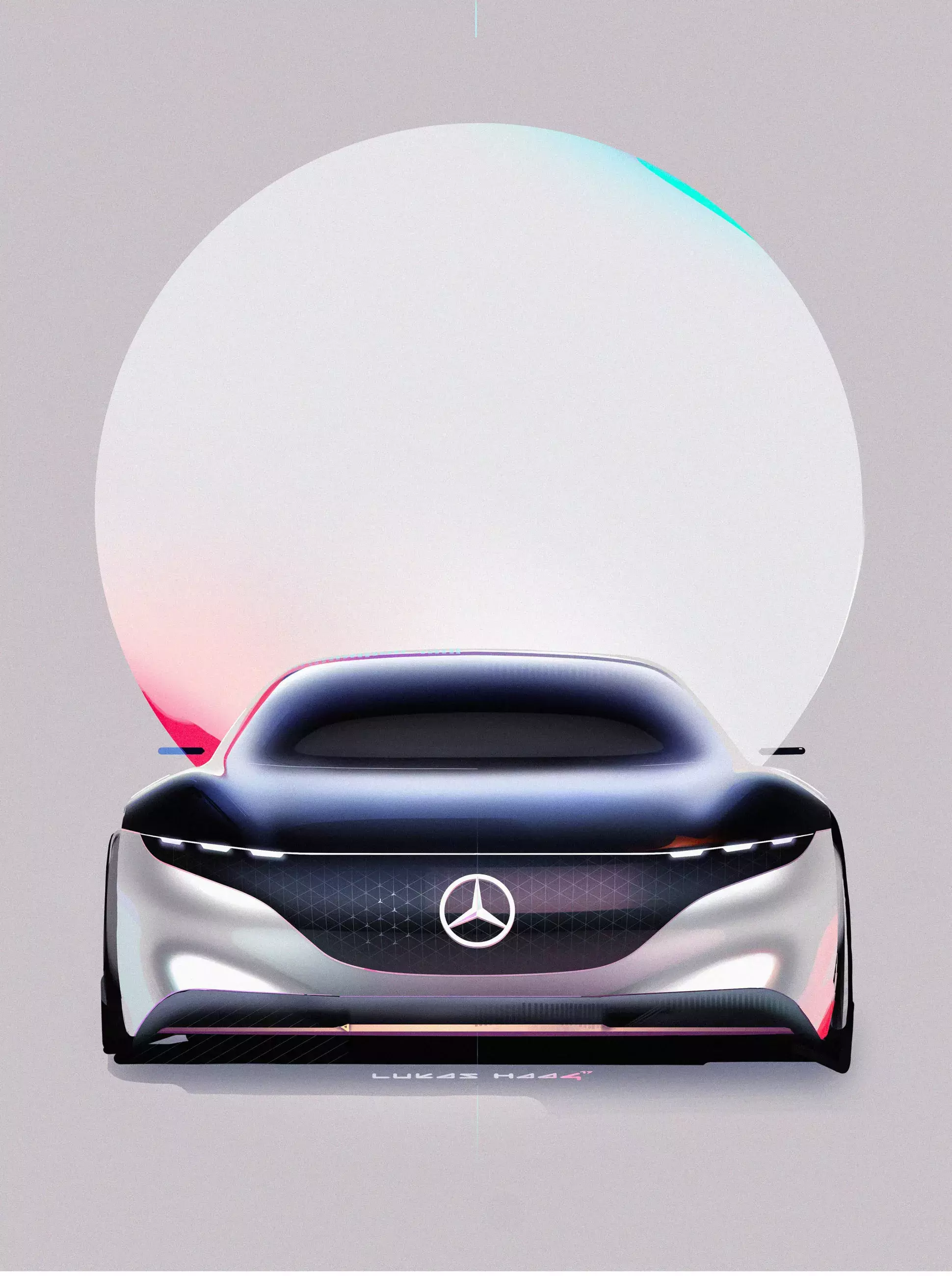 Mercedes-Benz Vision EQS Concept Car Design + Process