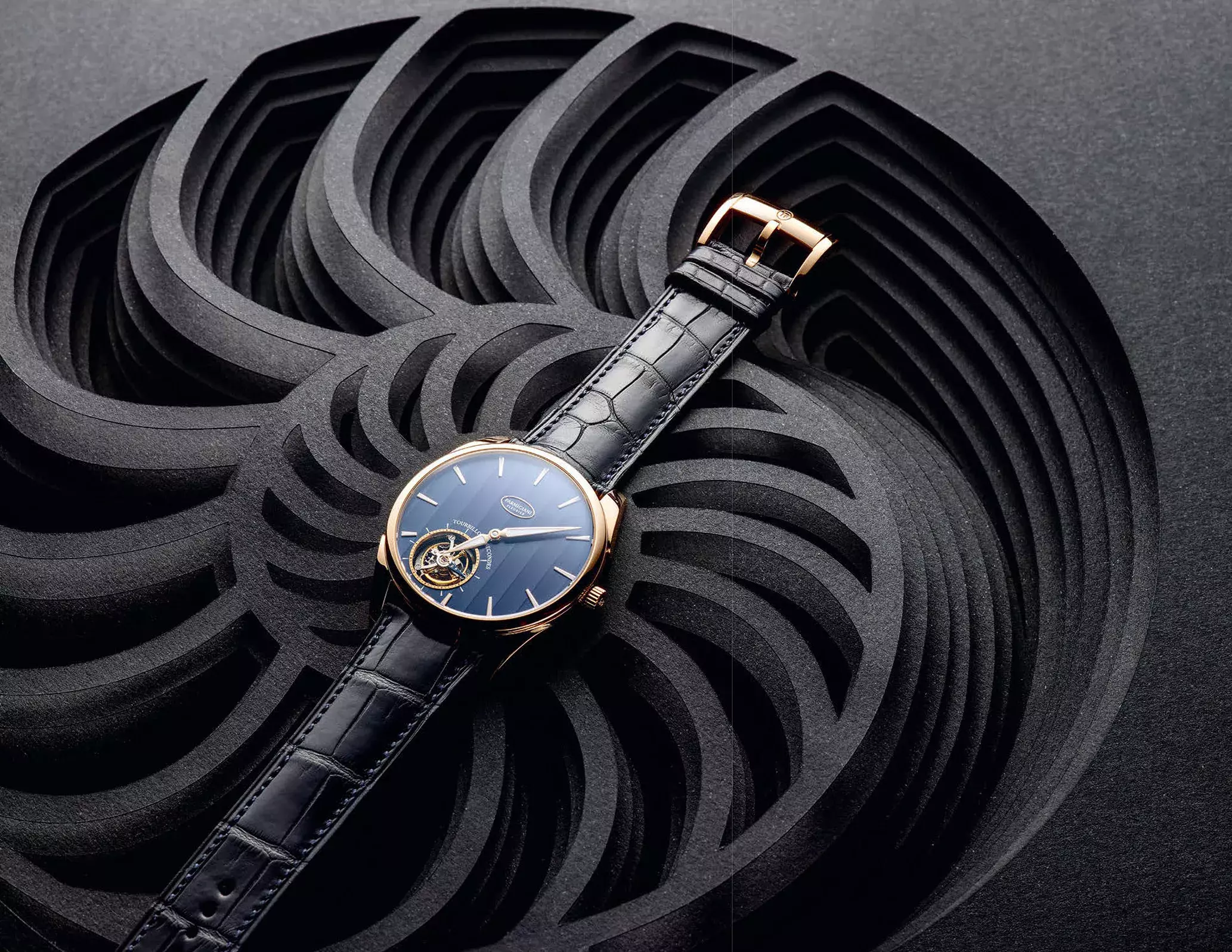 Set design & paper art for watch brand Parmigiani Fleurier