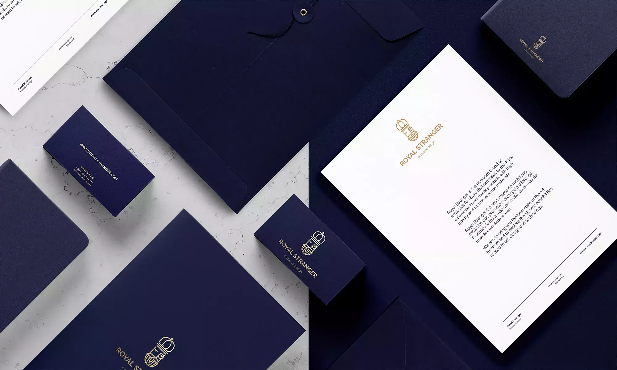 Awesome Brand Identity for Royal Stranger
