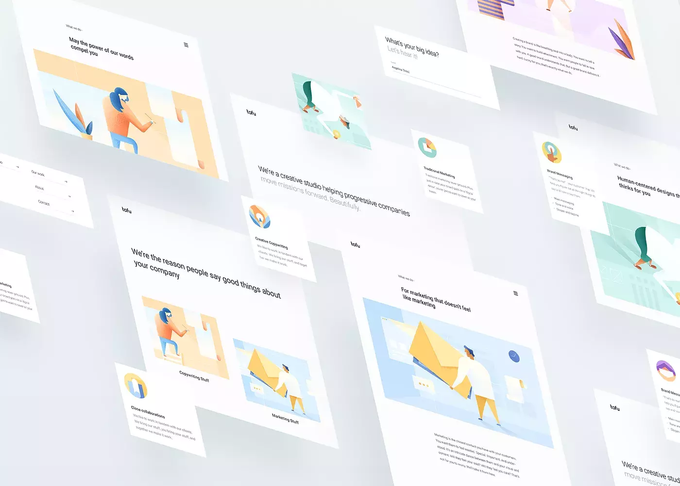 Brand Identity & Web Design for Tofu Design