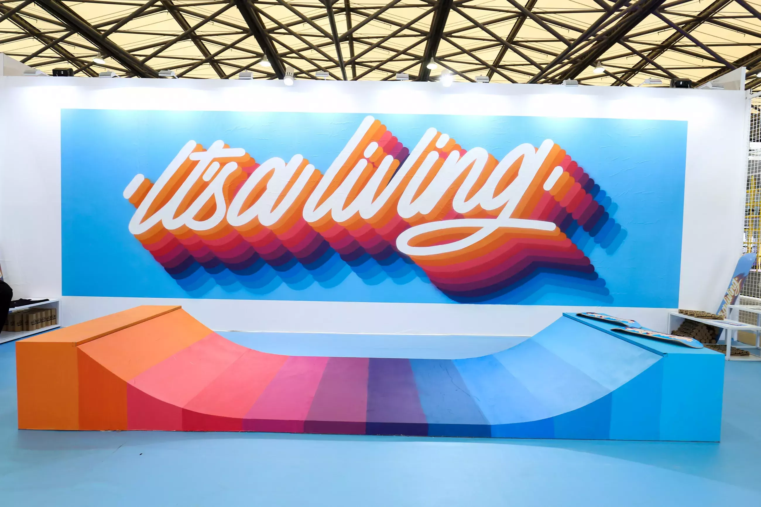 It’s A Living Mural for X-Games China & Innersect