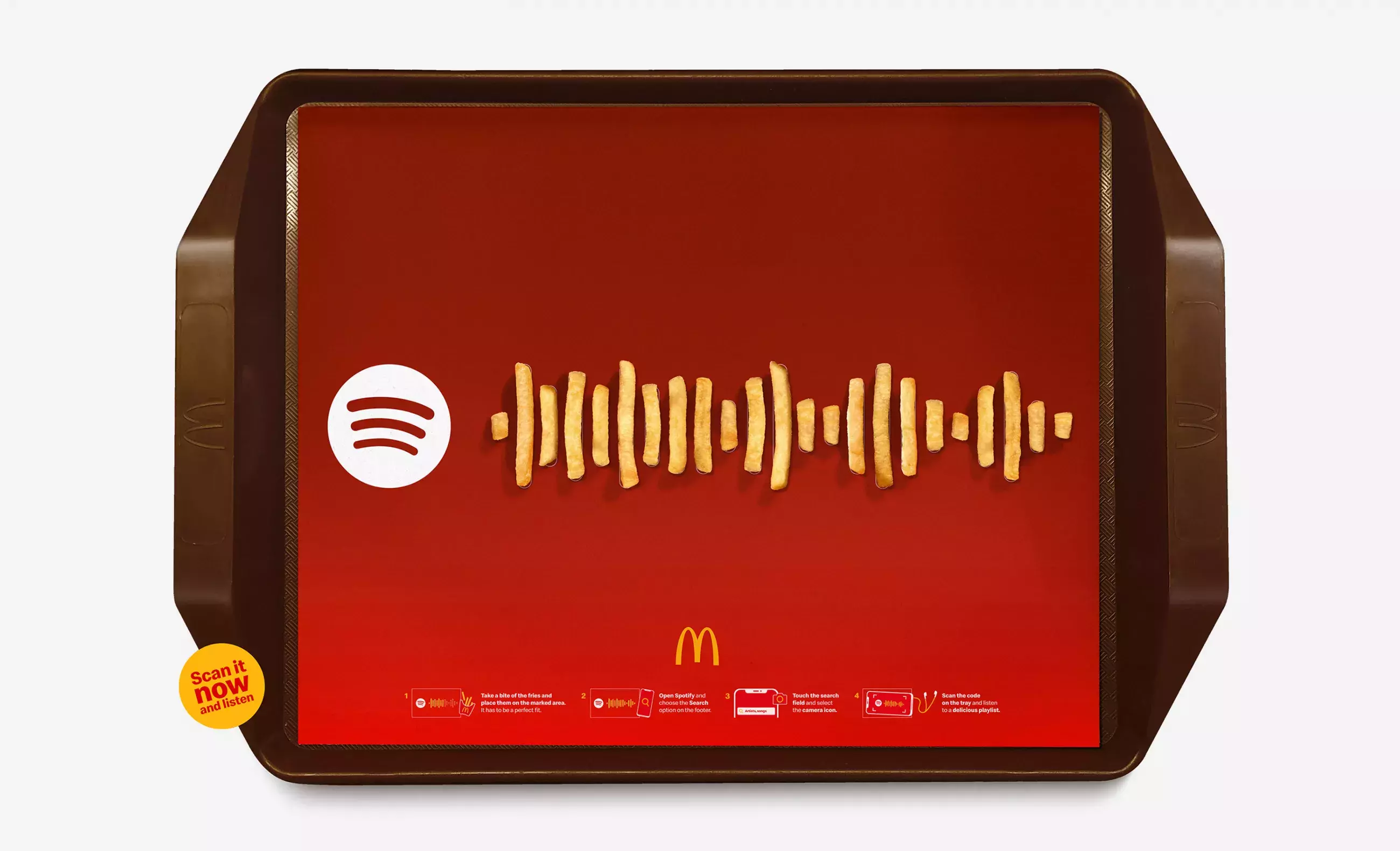 McDonald's x Spotify's Frieslist: Transform your fries into music 