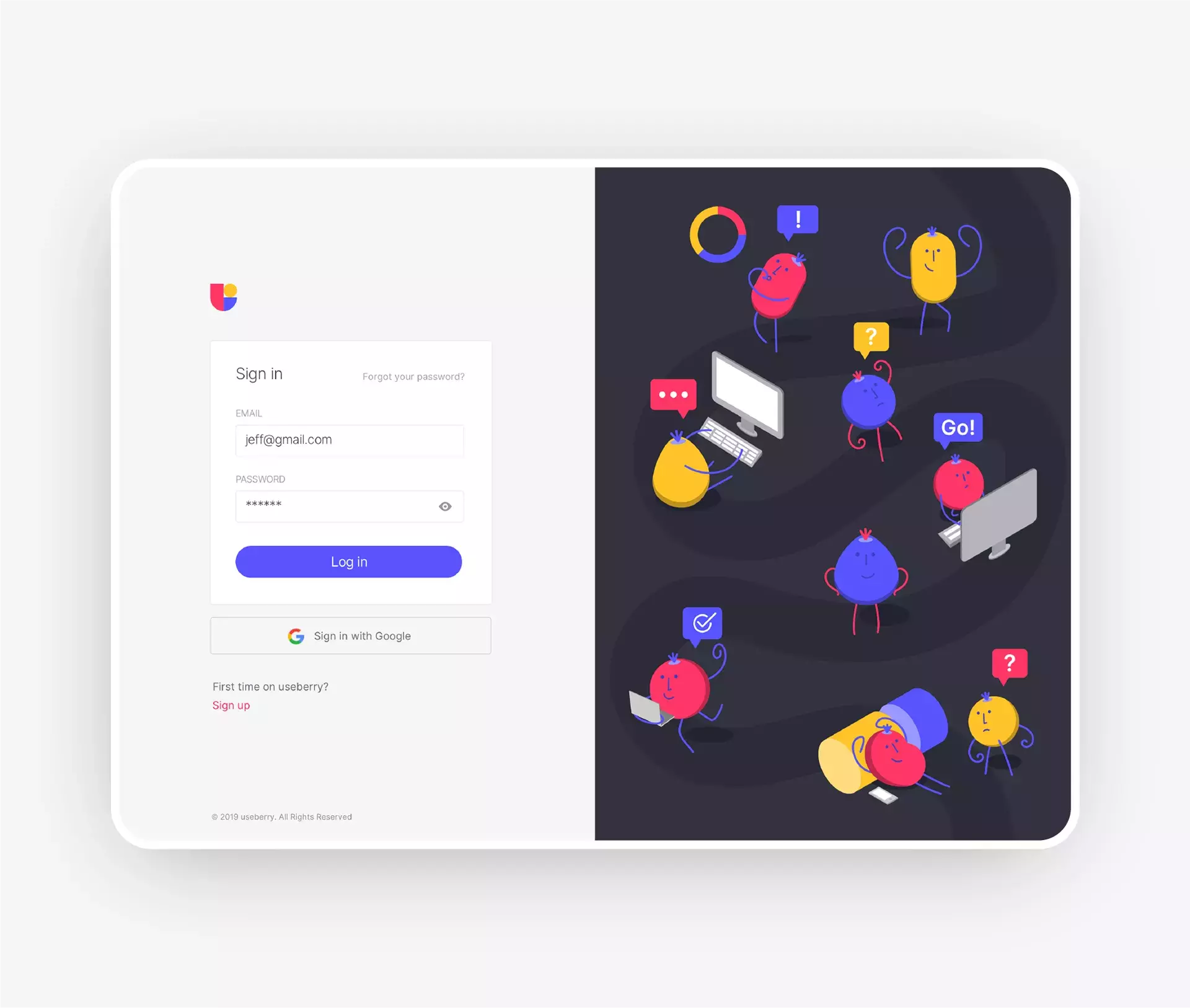 Undivided Rebranding & UI/UX for Useberry