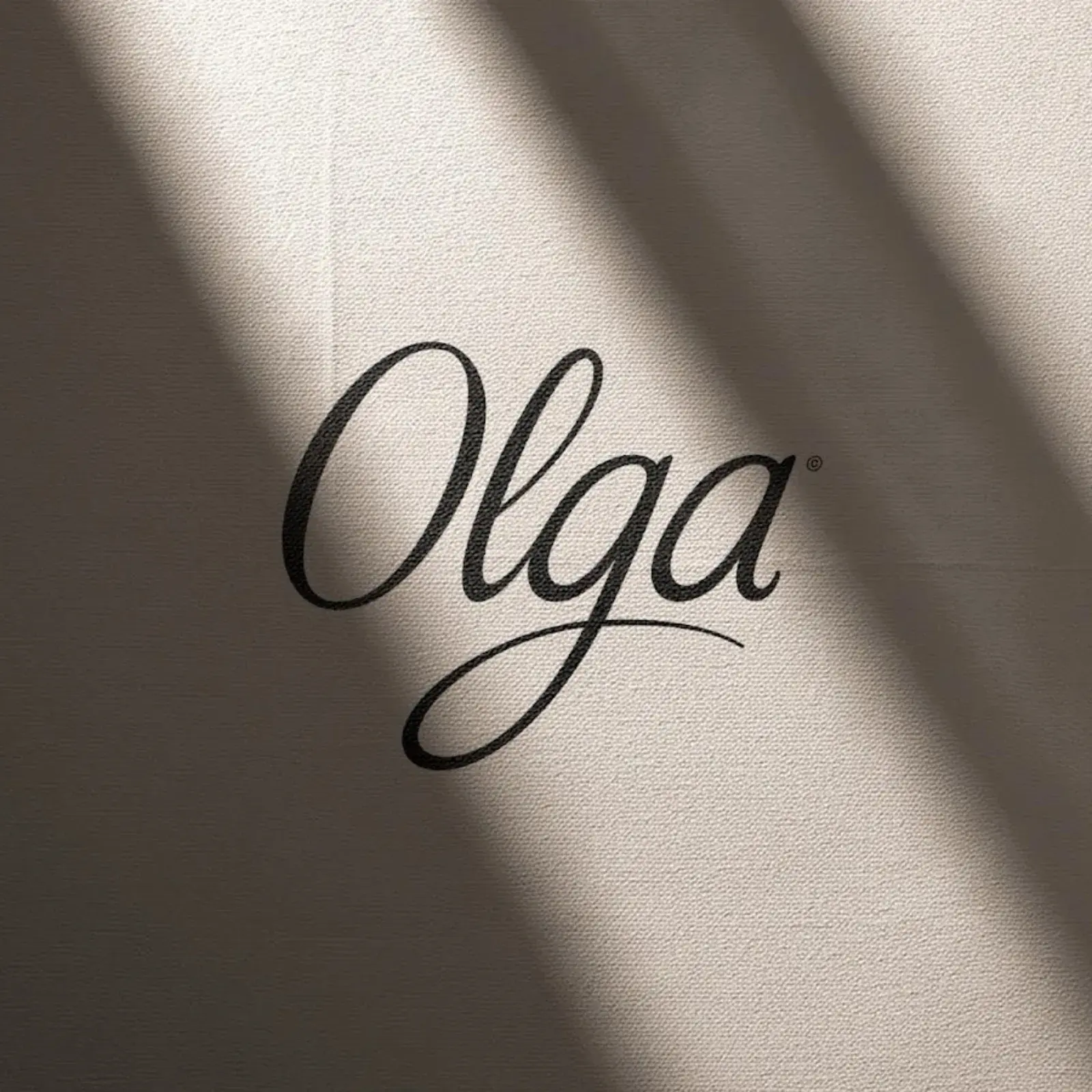 Olga: Minimalist Visual Identity and Fashion Branding