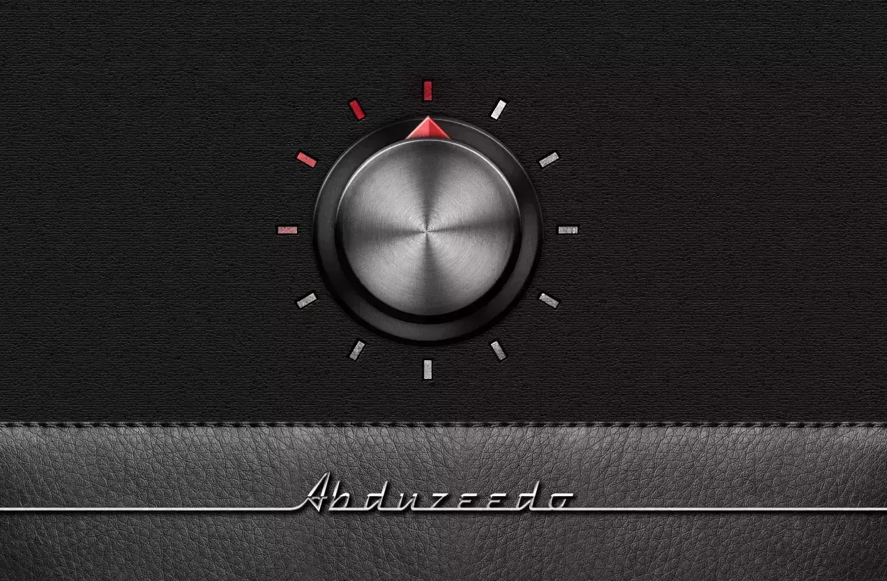 Awesome Amp Controls in Photoshop