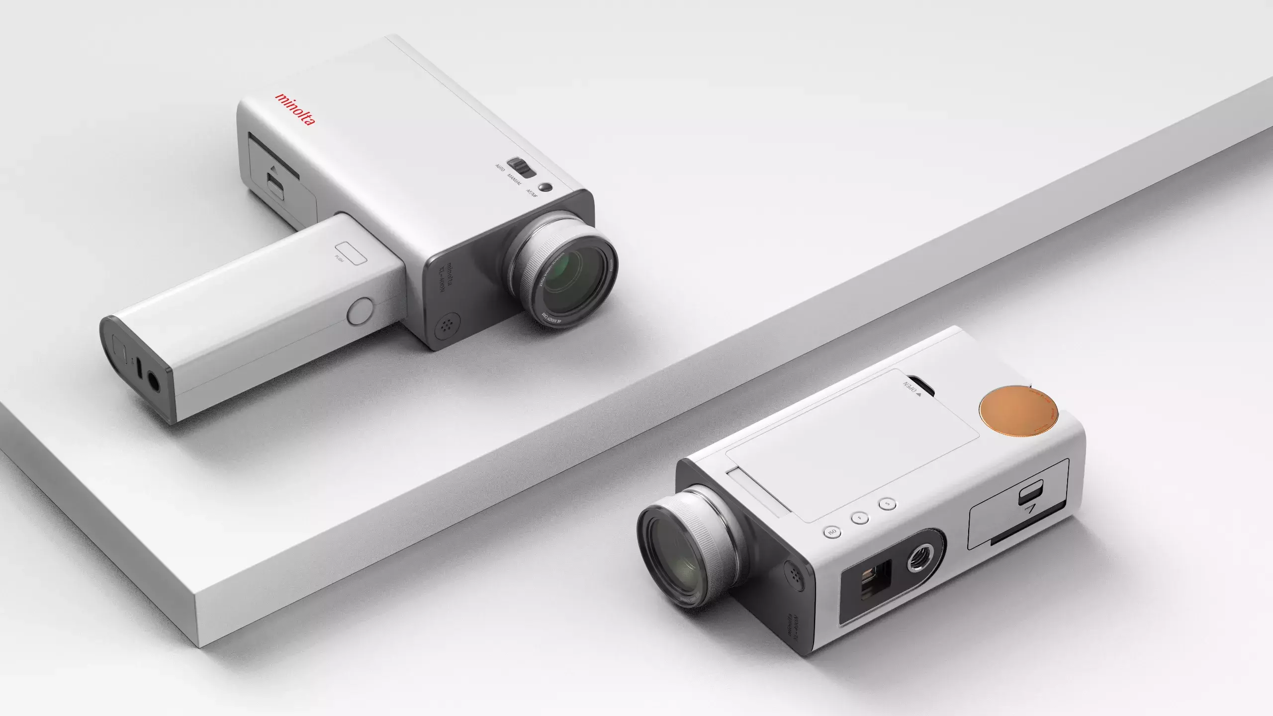 Redesigning the 1974 Minolta XL 400 Concept