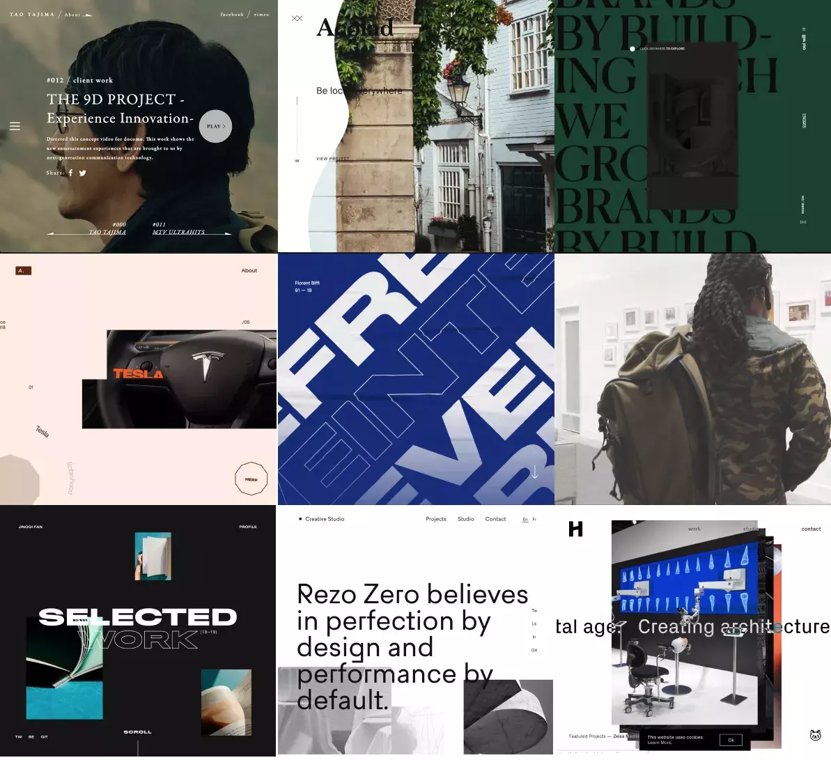 10 original portfolios that will thrust you to actually redo yours