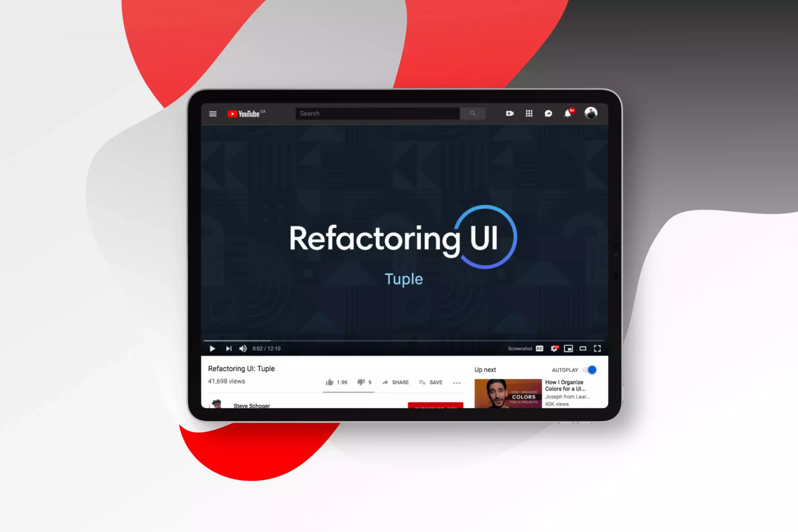YouTube Love: Refactoring UI Series with Steve Schoger