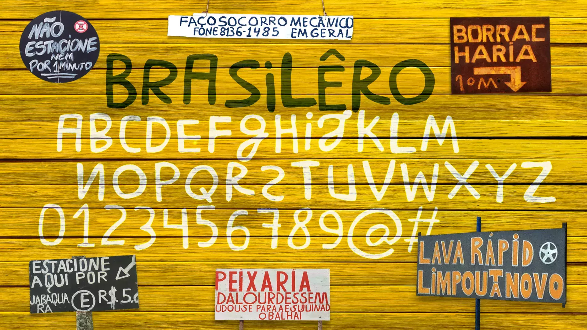 Typography: Brasilêro Profiça Distinguished Brazilian Typefaces