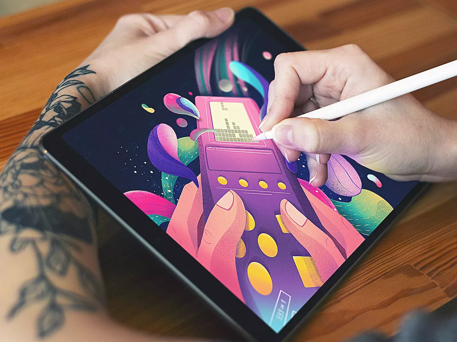 Illustrations made with #Procreate Roundup