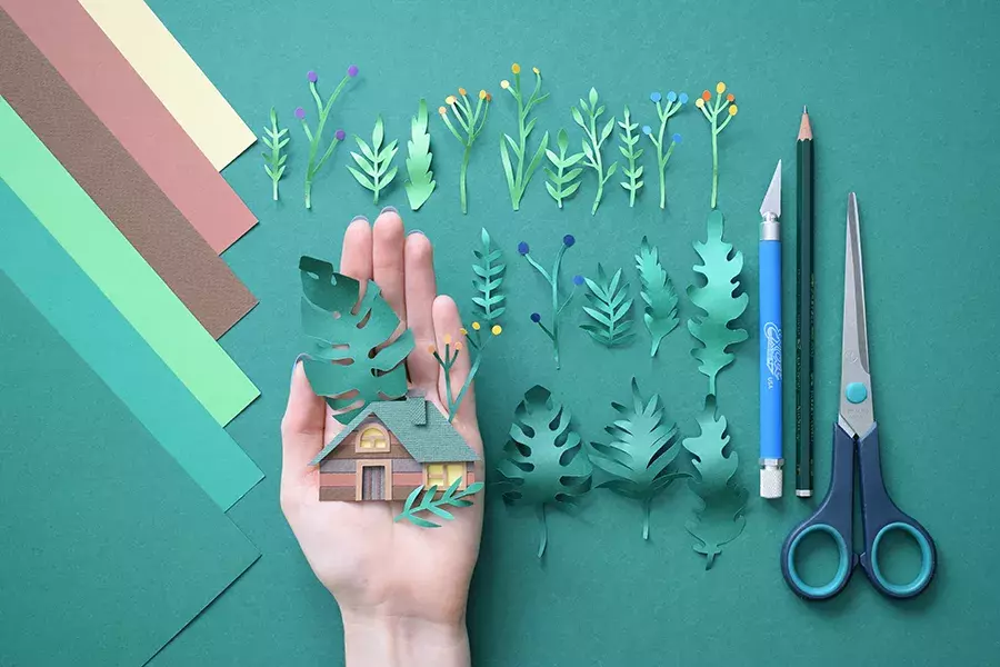 Beautiful Paper Art Work by Margaret Scrinkl