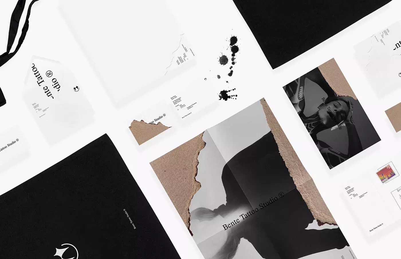 Brand Identity for Bente Tattoo Studio in Norway