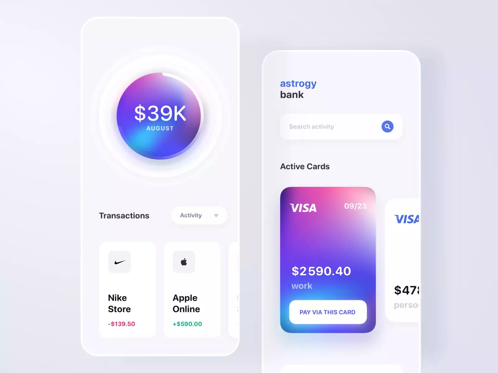 Mobile Design Inspiration: A Roundup by Anton Tkachev, Cuberto and more