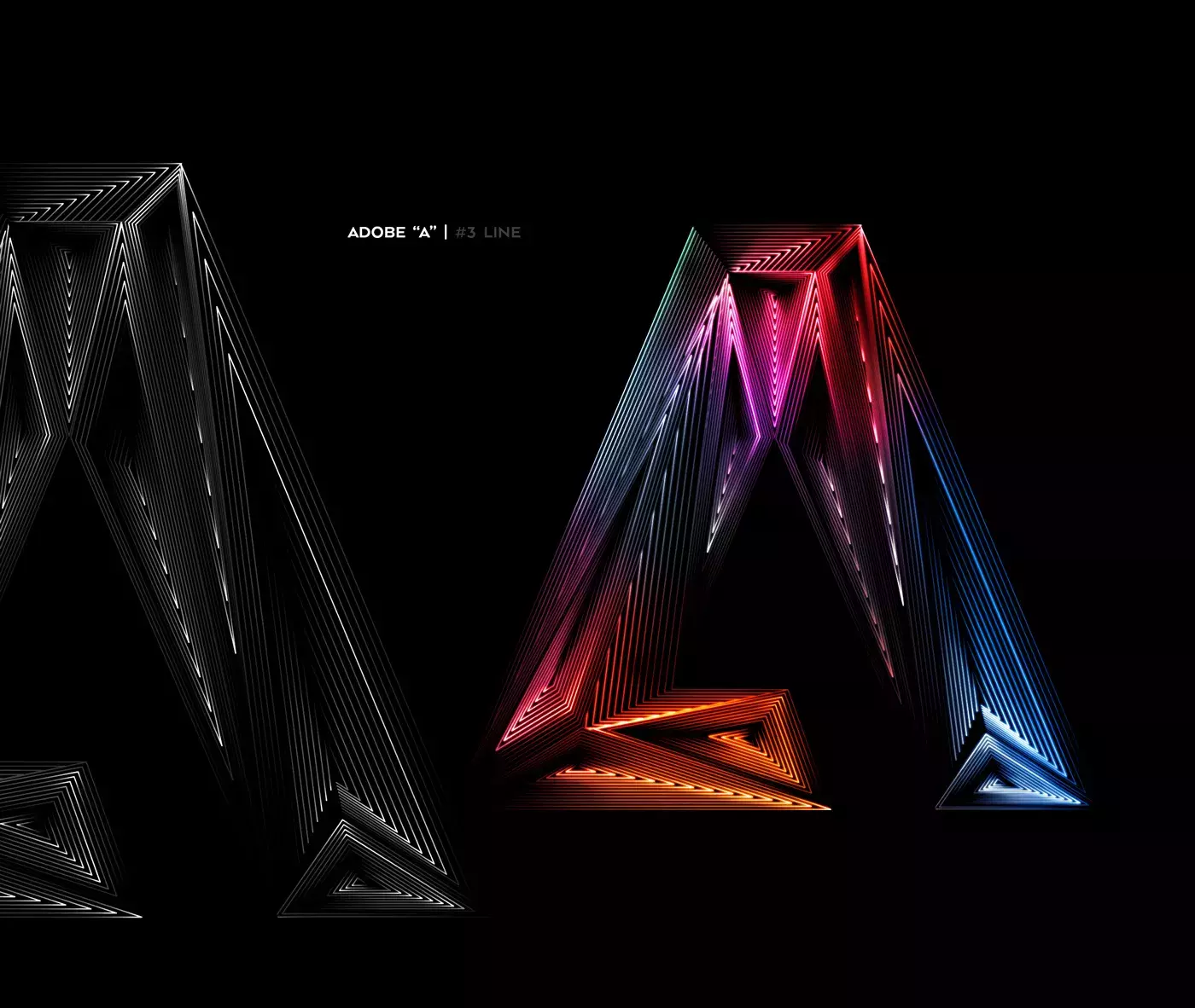 Graphic Design: Adobe Light and Shadow Explorations