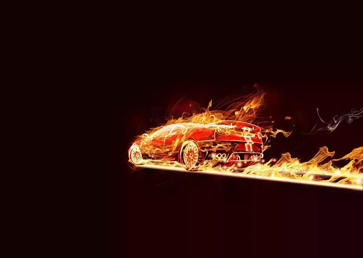 Reader Tutorial: Flaming Car in Photoshop by Lincoln Soares