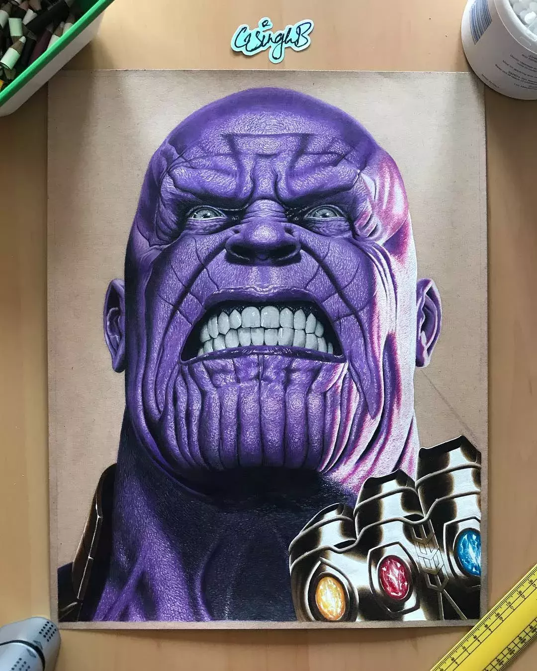 Awe-inspiring Masterpiece Drawings by Gurekbal Bhachu