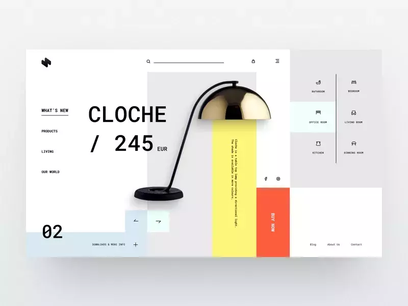 Web Design Inspiration by Hristo Hristov