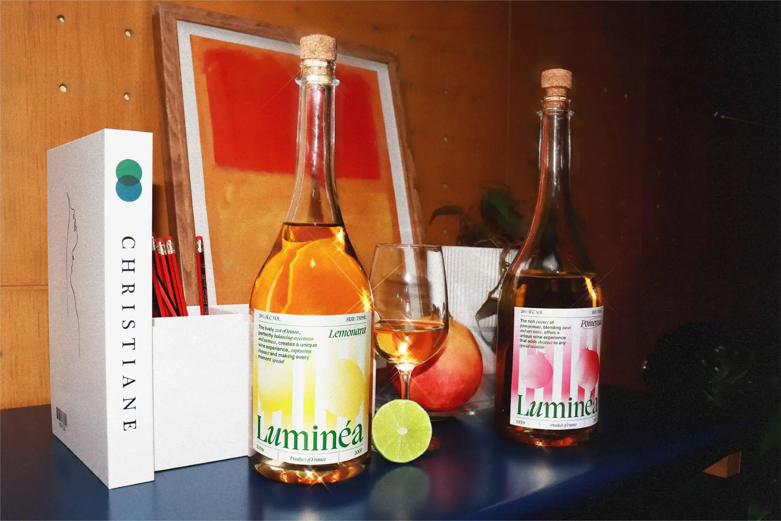 Luminéa blends French wine tradition with bold, modern branding—crafted by Anothern Creative for a new generation of design-savvy drinkers.