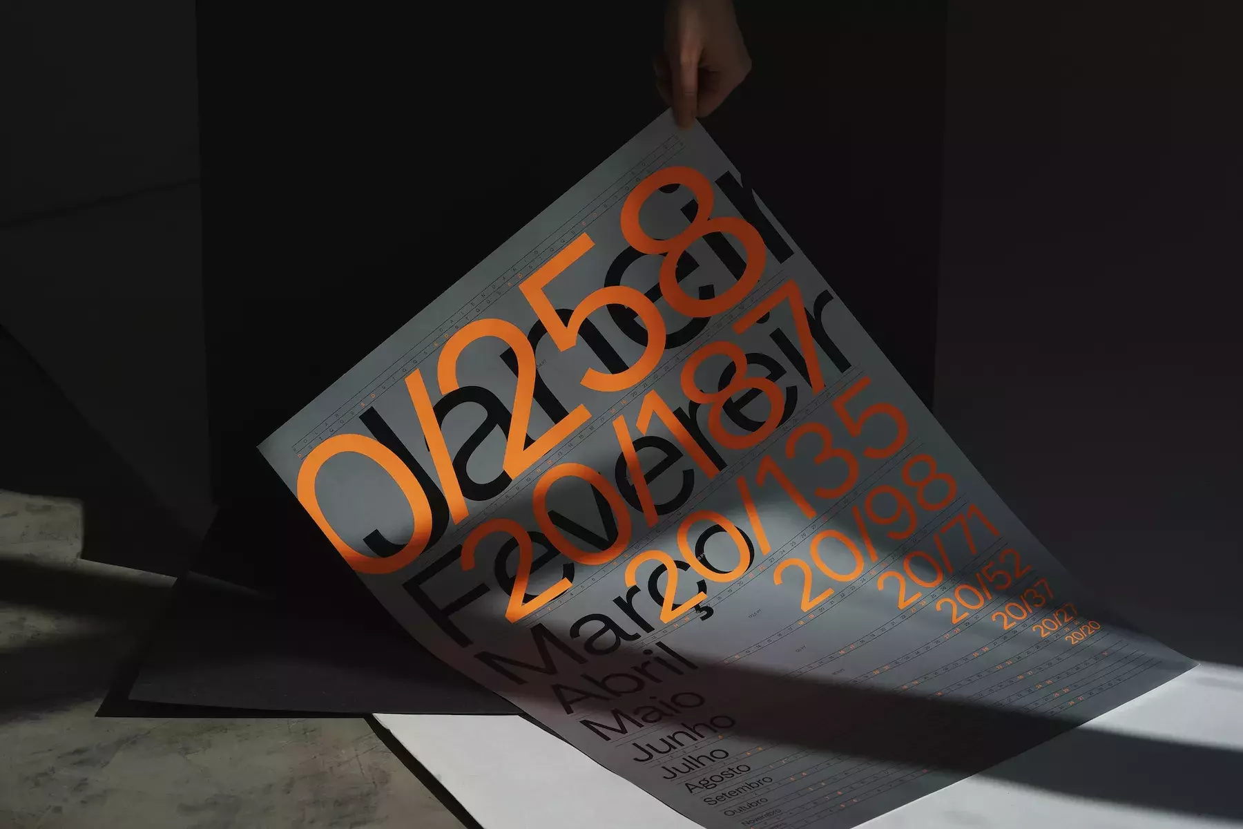 Awesome Calendar Inspired by the 2020 Visual Acuity Test