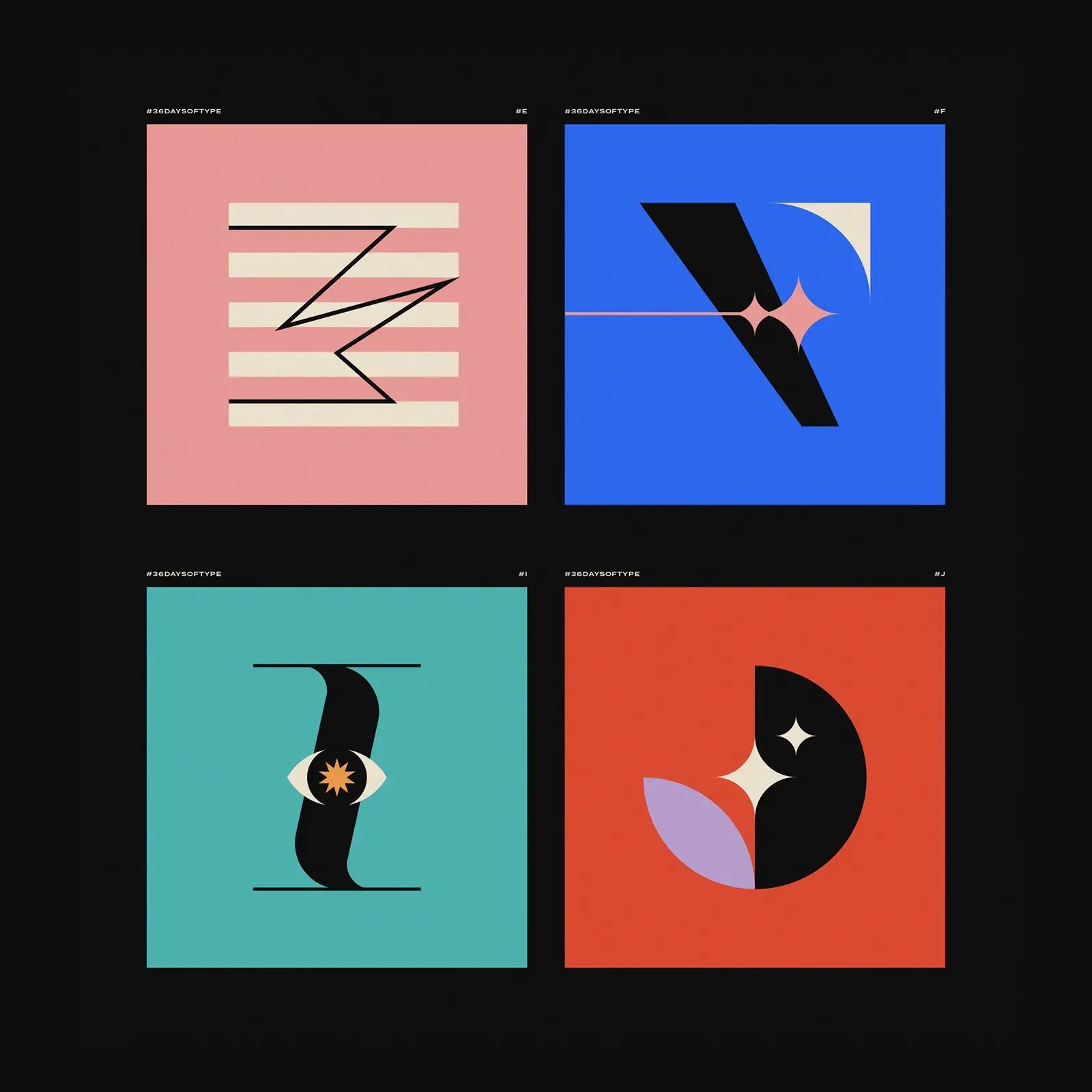 Matheus Ferreira's Modern Art Deco in Typography