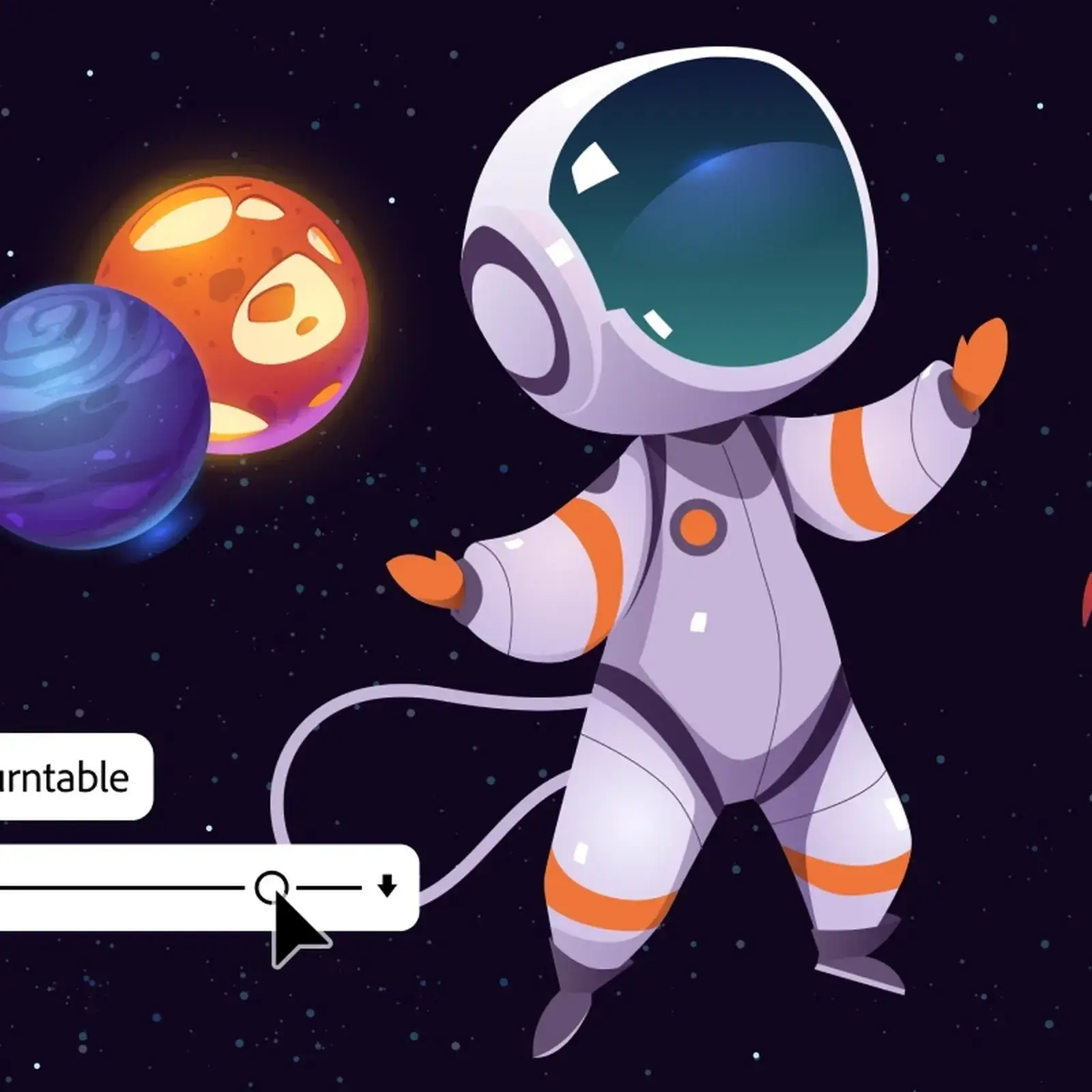 Adobe Turntable feature in Illustrator for 3D object rotation