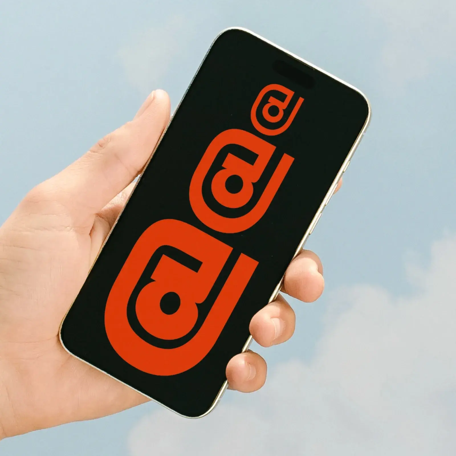 Arha typeface specimen showing geometric sans serif letterforms