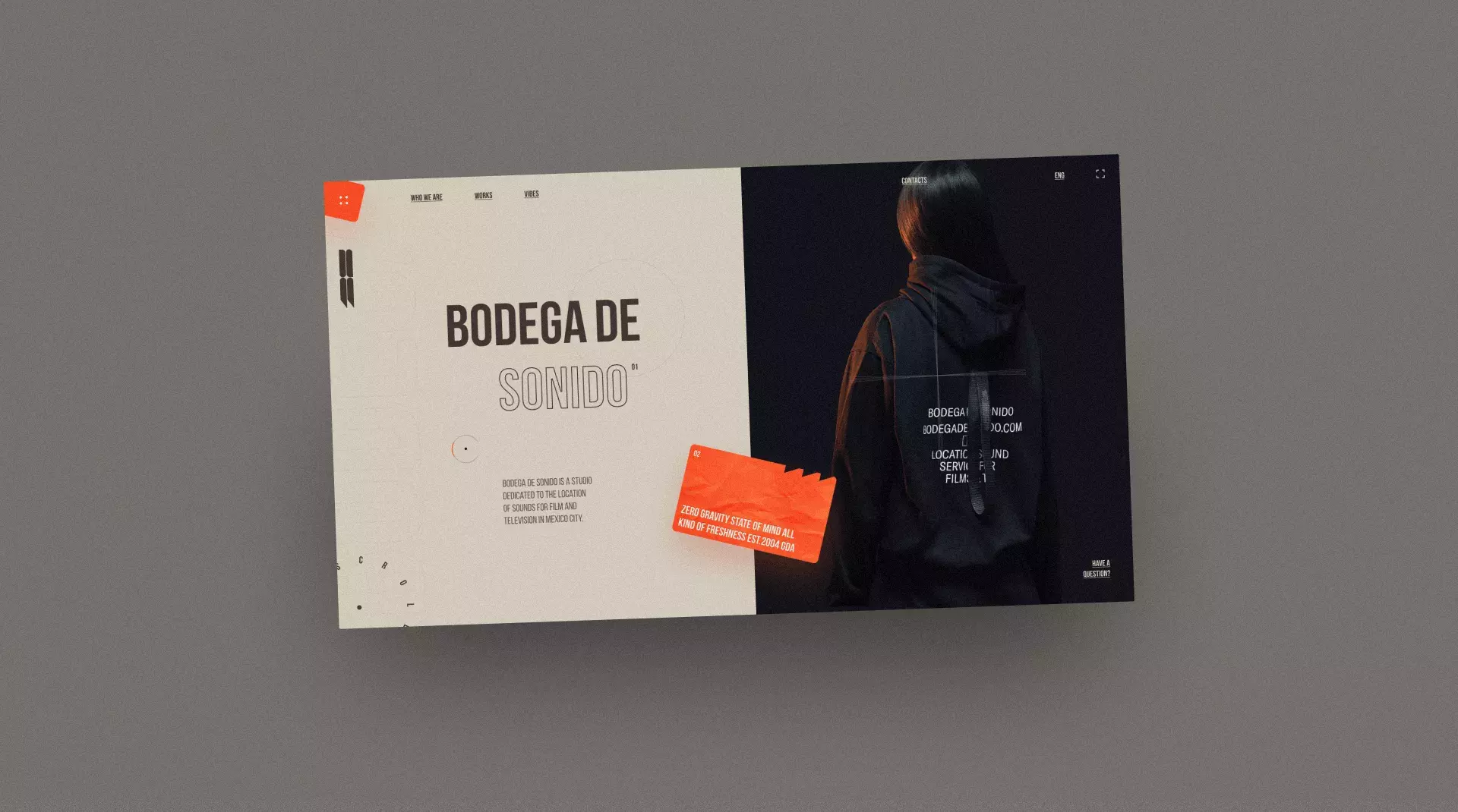 Stylish Web Design for Bodega de Sonido