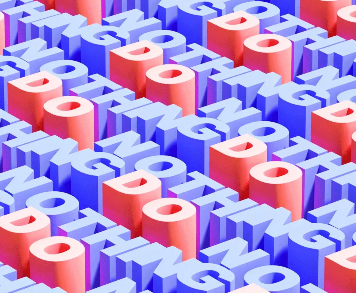 Dimensional Typopgraphy Experiments 