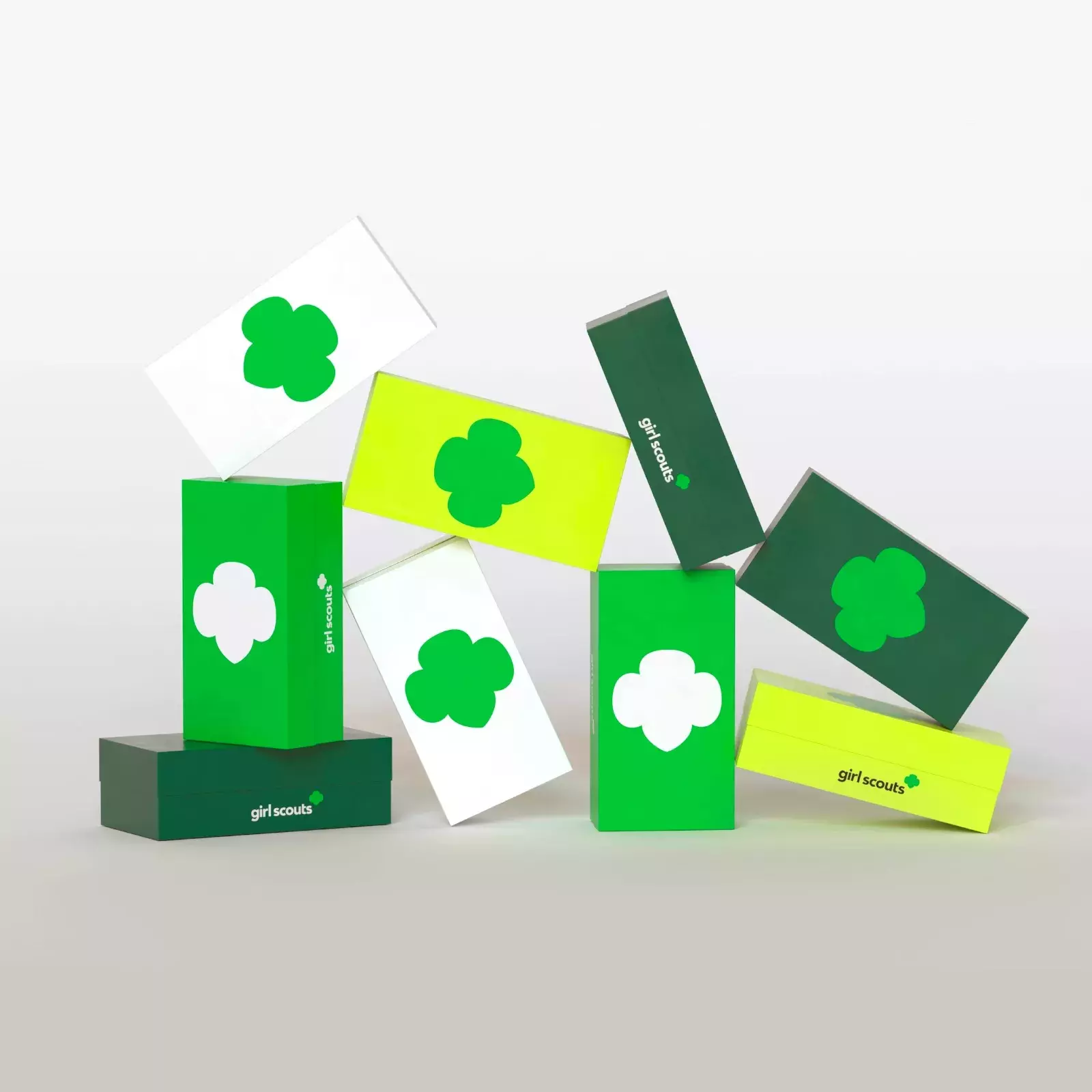 COLLINS reimagines Girl Scouts of the USA with new brand system, customized typeface