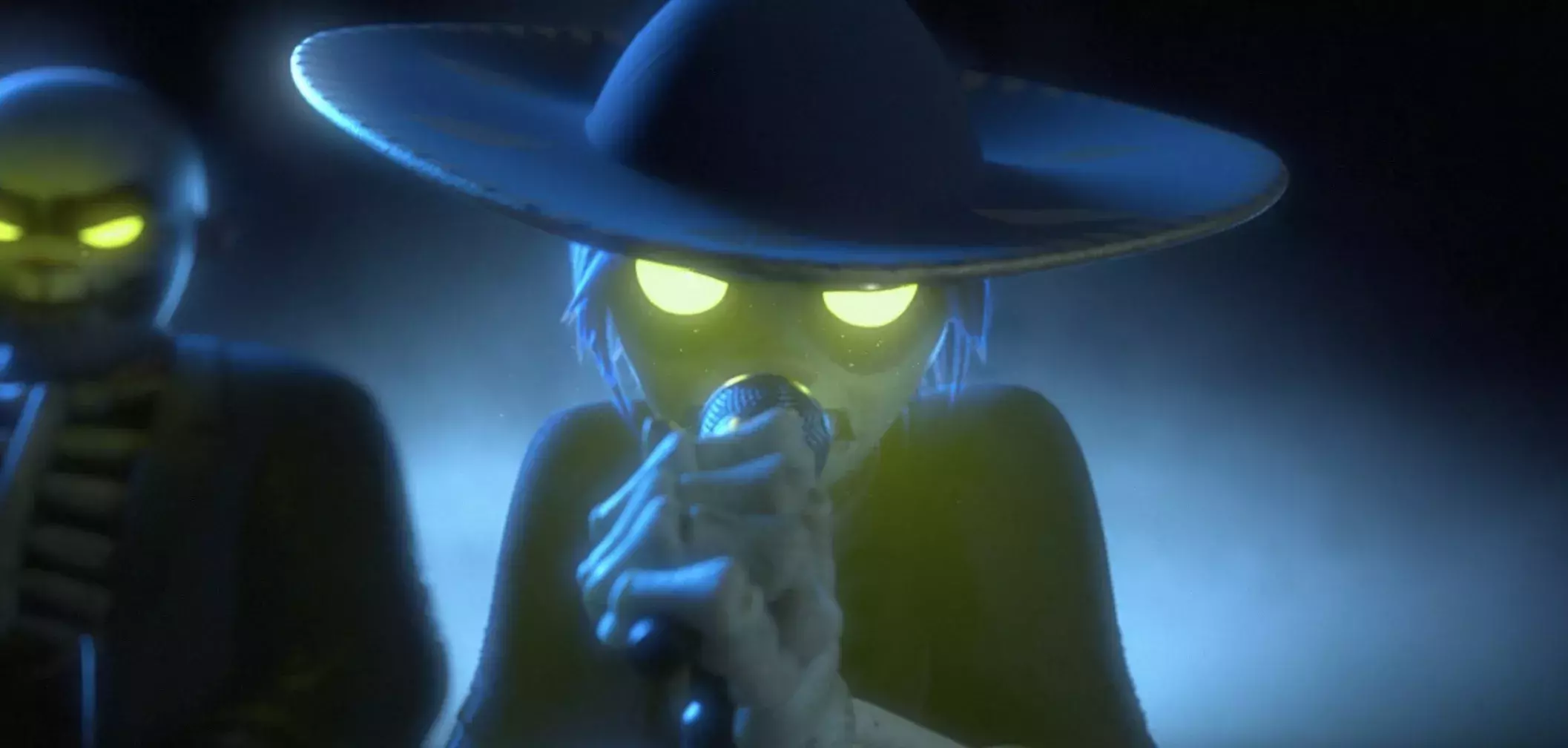 3D and Creepy Motion Design for Gorillaz toDÍa de Los Muertos