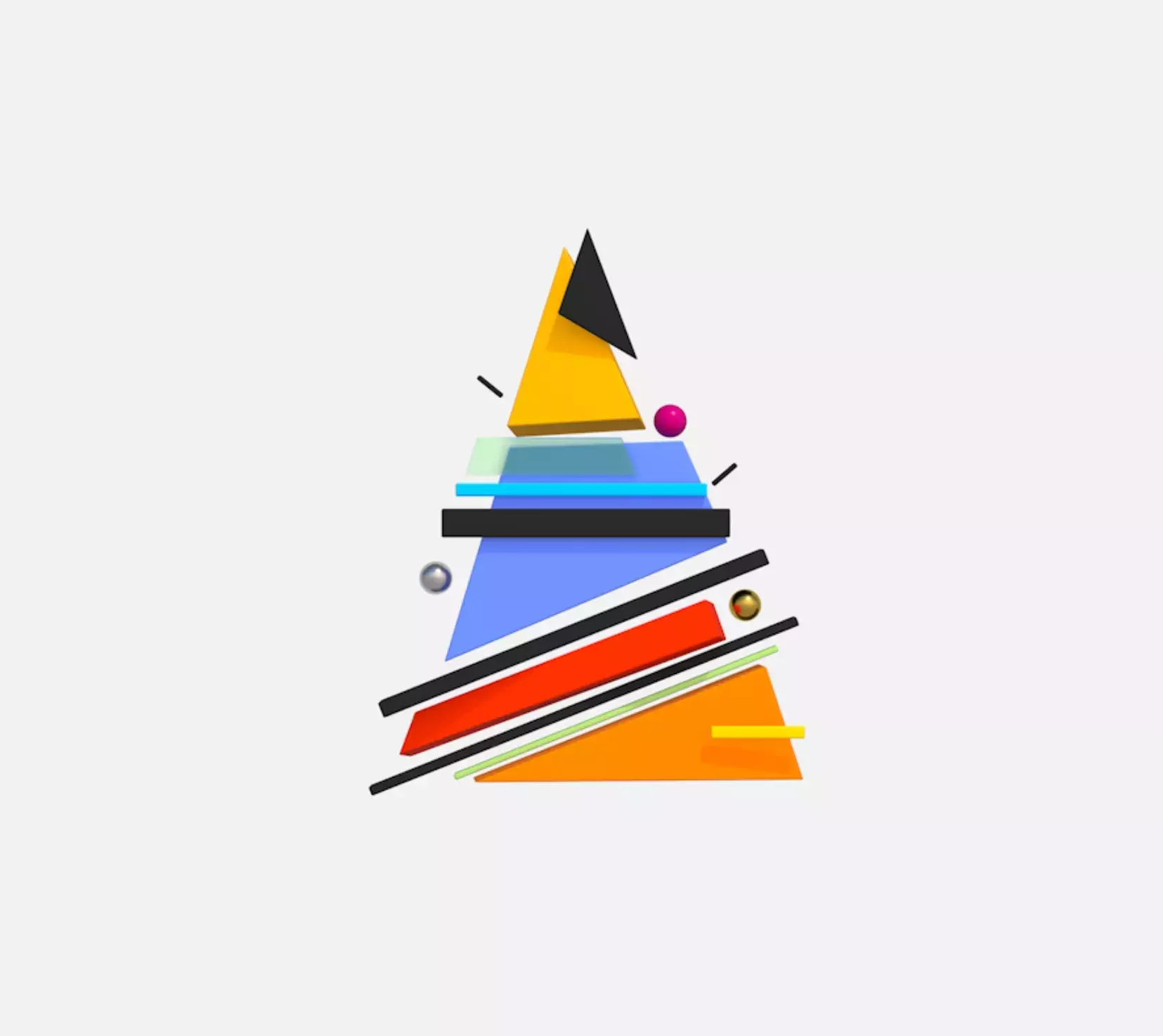 Kandinsky Inspired Typography