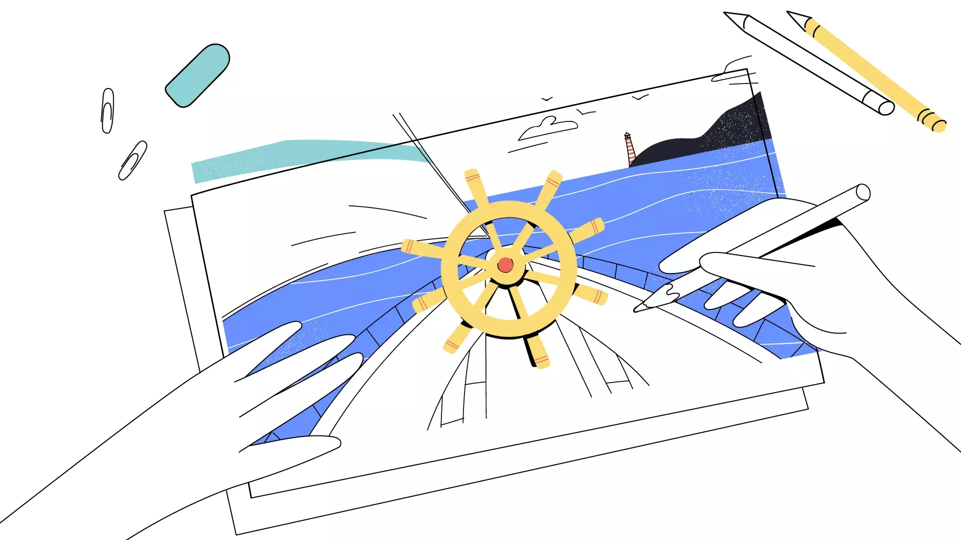 Illustration and Storytelling for look.pro