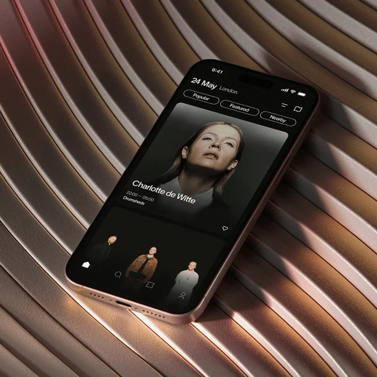 Nite Event Discovery App Design Puts Nightlife First hero image