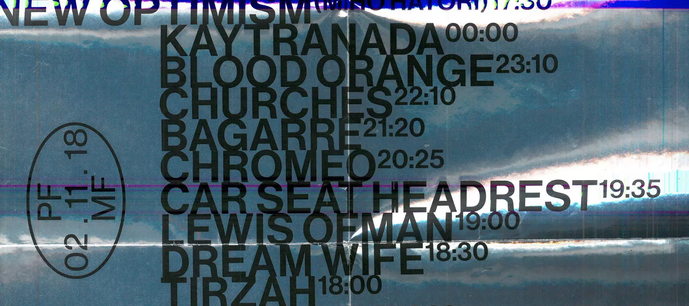 That 90s Graphic Design Look is Coming Back - Pitchfork Music Festival