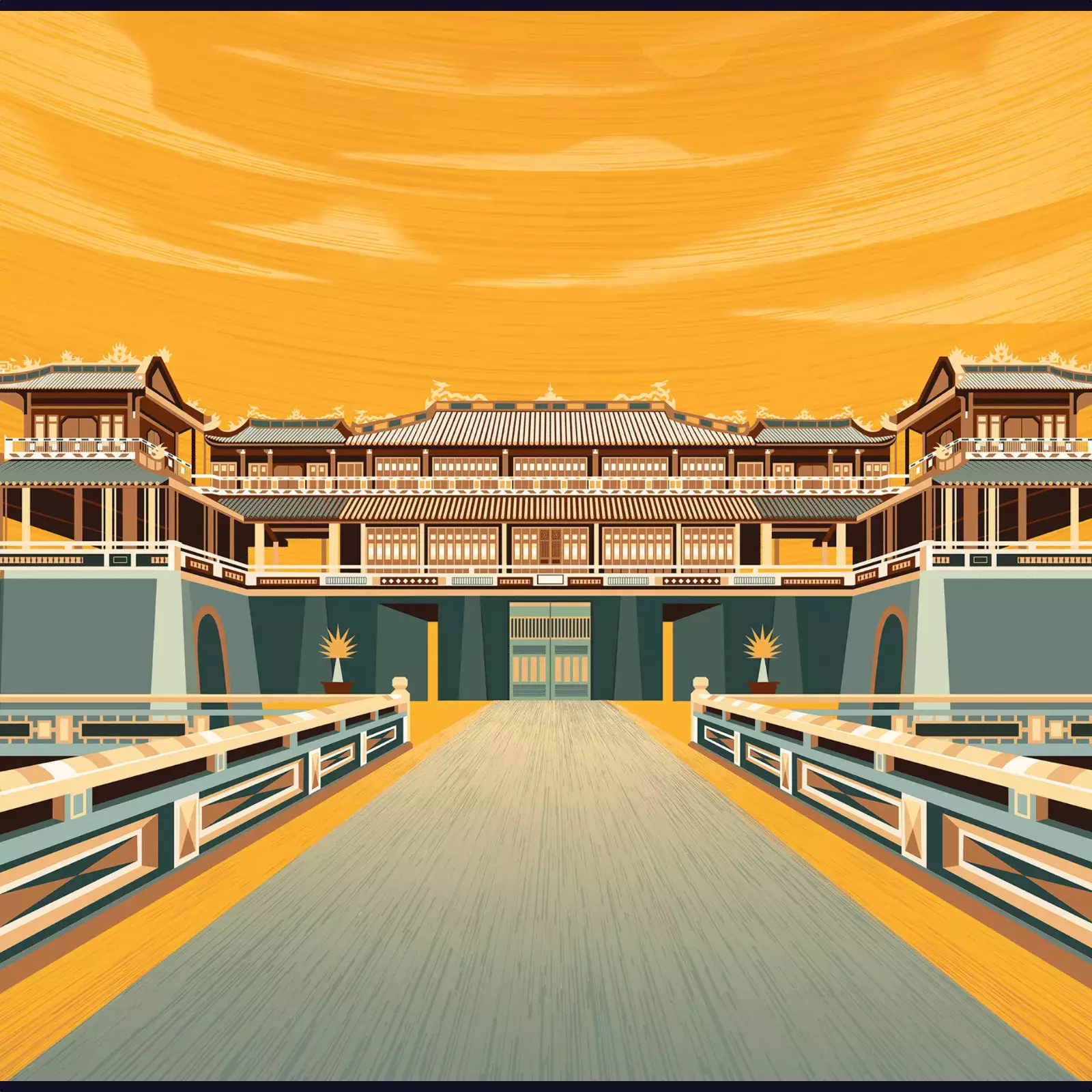 Illustration for the Vietnam's Architectural Culture
