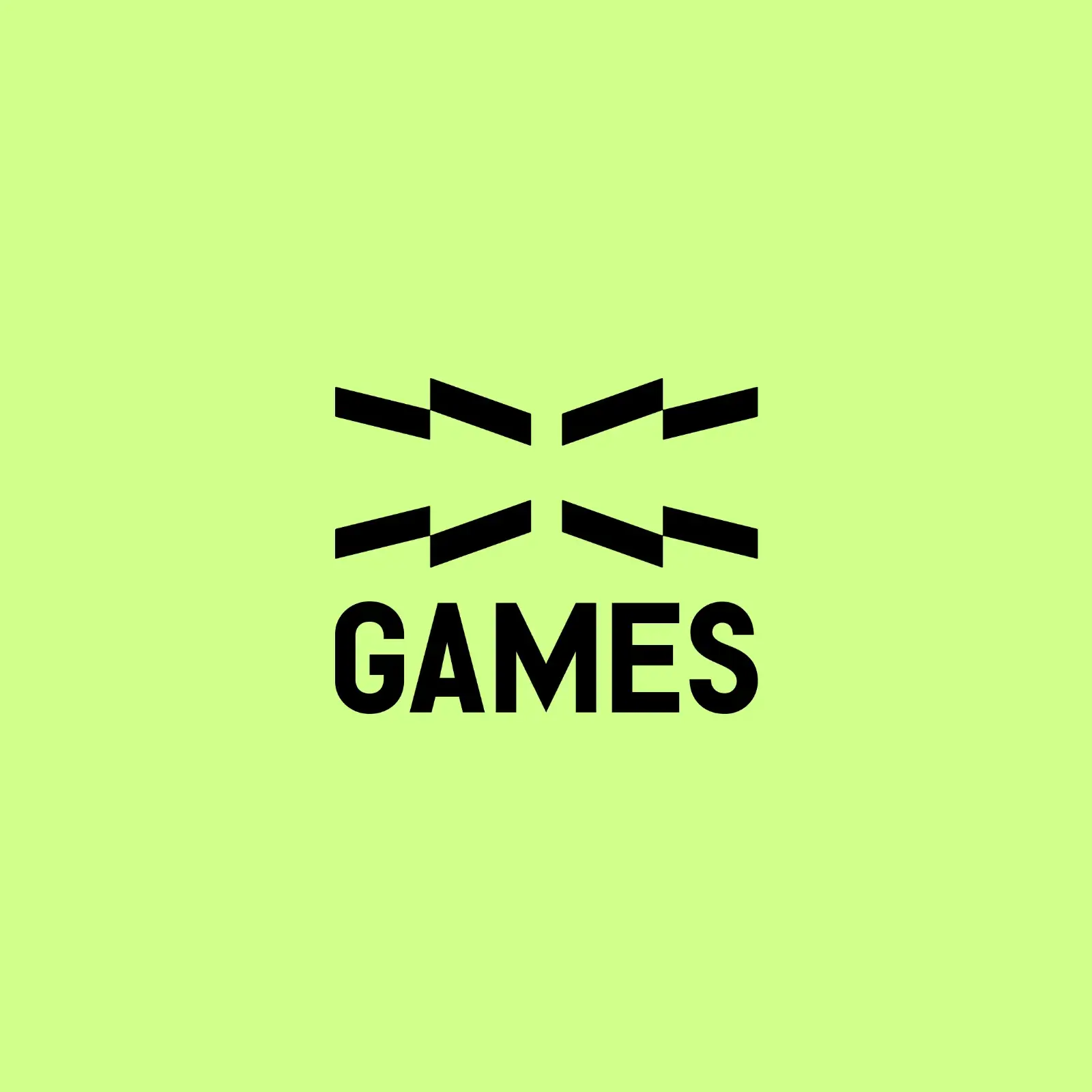 X Games rebrand concept by Gwen Geng — bold identity system with angular logo and perspective typography