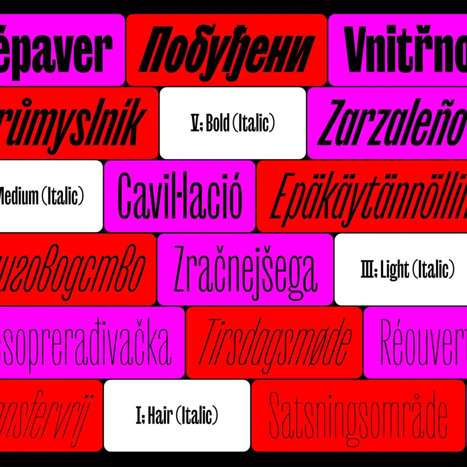 Yuni Grotesque TypeMates Philipp Neumeyer compressed sans-serif font family