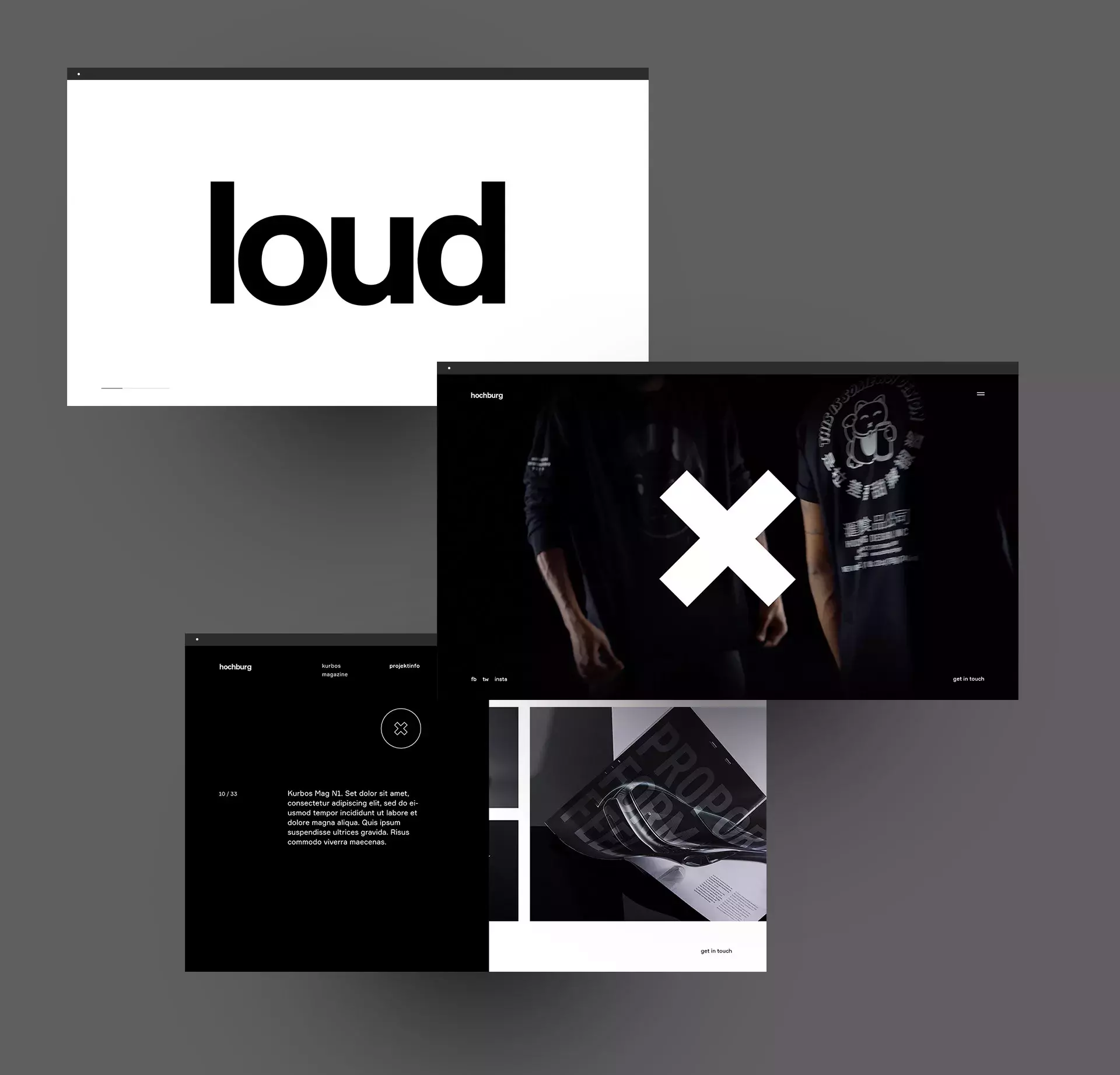 Hochburg Illustrates the Beauty of Modern Web Design