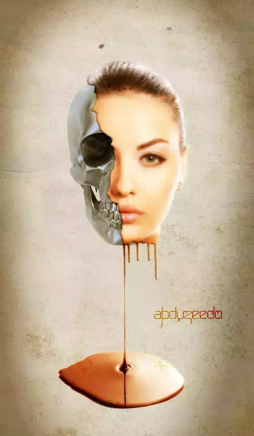 Melting Girl in Photoshop Tutorial